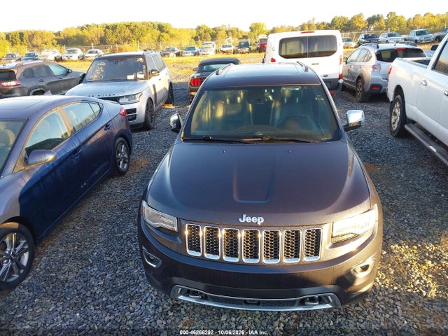 Продажа на аукционе авто 2014 Jeep Grand Cherokee Overland, vin: 1C4RJFCM0EC315831, номер лота: 46266292