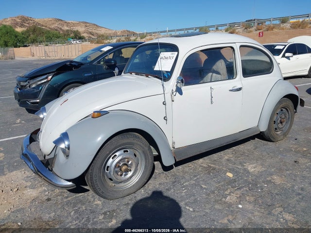 46266313 :رقم المزاد ، 118358901 vin ، 1968 Volkswagen Beetle مزاد بيع
