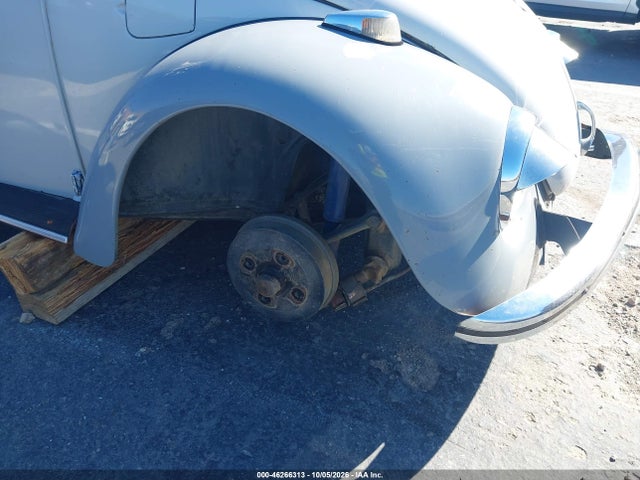 46266313 :رقم المزاد ، 118358901 vin ، 1968 Volkswagen Beetle مزاد بيع