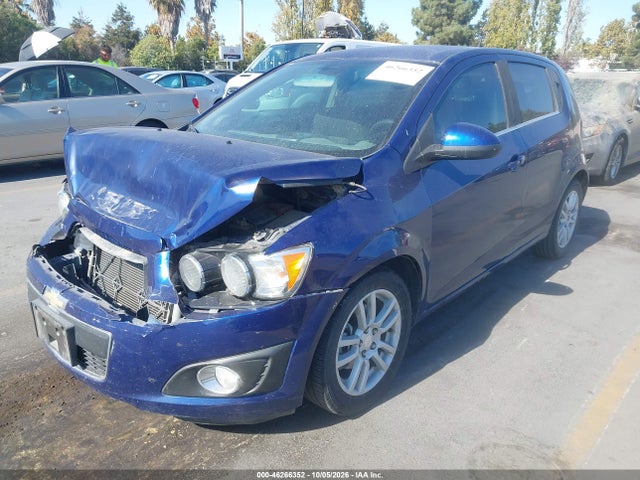 2013 Chevrolet Sonic Lt Auto მანქანა იყიდება აუქციონზე, vin: 1G1JC6SH5D4120613, აუქციონის ნომერი: 46266352