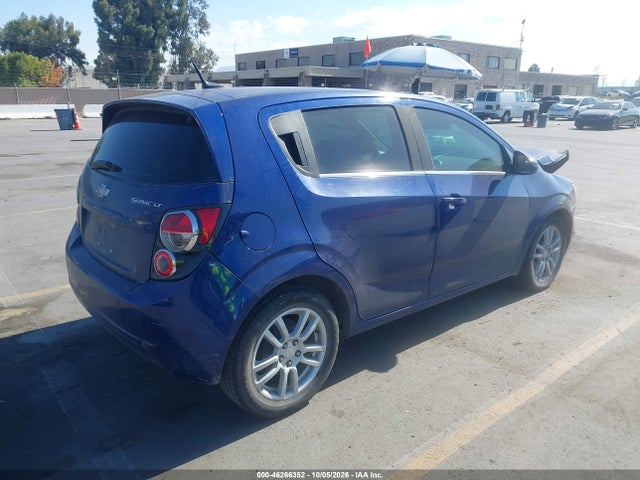 2013 Chevrolet Sonic Lt Auto მანქანა იყიდება აუქციონზე, vin: 1G1JC6SH5D4120613, აუქციონის ნომერი: 46266352