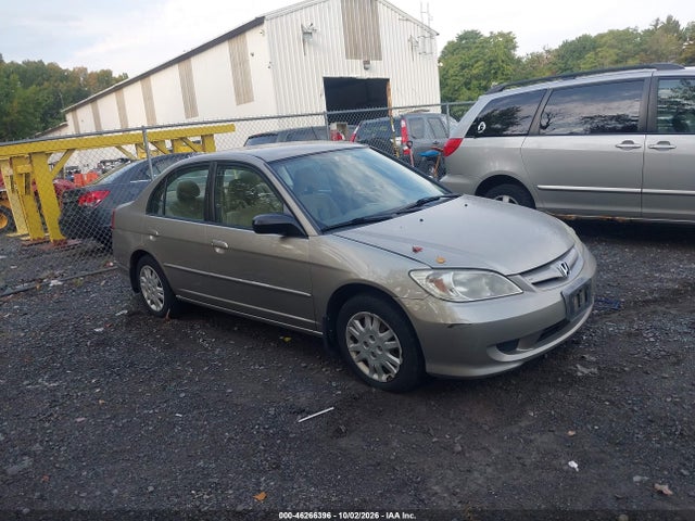 2004 Honda Civic Lx მანქანა იყიდება აუქციონზე, vin: 2HGES16544H635993, აუქციონის ნომერი: 46266396