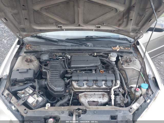 2004 Honda Civic Lx მანქანა იყიდება აუქციონზე, vin: 2HGES16544H635993, აუქციონის ნომერი: 46266396