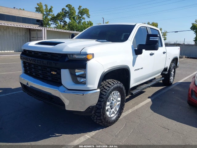 2021 Chevrolet Silverado 2500hd 4wd  Standard Bed Wt მანქანა იყიდება აუქციონზე, vin: 1GC4YLEY0MF197202, აუქციონის ნომერი: 46266579