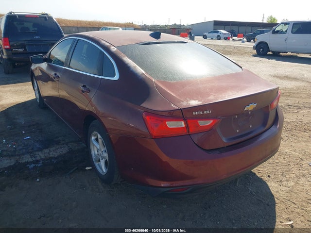 46266640 :رقم المزاد ، 1G1ZB5ST4GF275280 vin ، 2016 Chevrolet Malibu Ls مزاد بيع