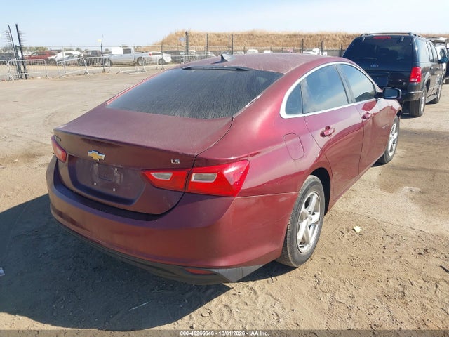 46266640 :رقم المزاد ، 1G1ZB5ST4GF275280 vin ، 2016 Chevrolet Malibu Ls مزاد بيع