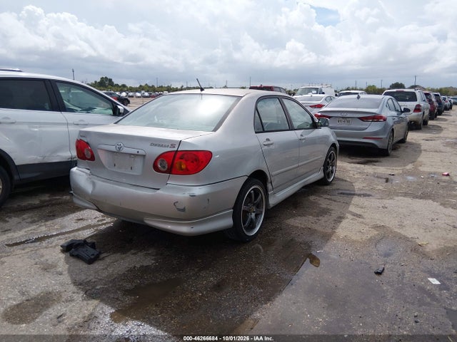 2004 Toyota Corolla S მანქანა იყიდება აუქციონზე, vin: 1NXBR32E44Z233236, აუქციონის ნომერი: 46266684
