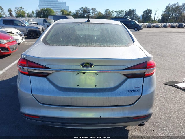 2018 Ford Fusion Hybrid Se მანქანა იყიდება აუქციონზე, vin: 3FA6P0LU6JR117531, აუქციონის ნომერი: 46266689