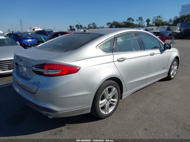 2018 Ford Fusion Hybrid Se მანქანა იყიდება აუქციონზე, vin: 3FA6P0LU6JR117531, აუქციონის ნომერი: 46266689