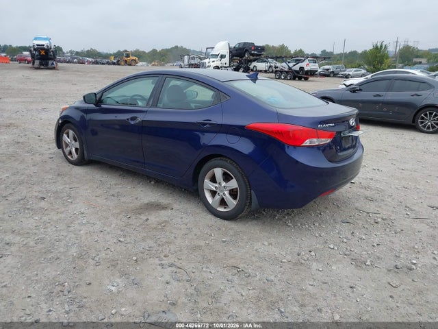 2013 Hyundai Elantra Gls მანქანა იყიდება აუქციონზე, vin: 5NPDH4AE9DH405228, აუქციონის ნომერი: 46266772