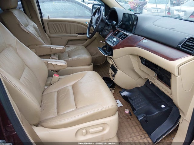 46266840 :رقم المزاد ، 5FNRL38739B012403 vin ، 2009 Honda Odyssey Ex-l مزاد بيع