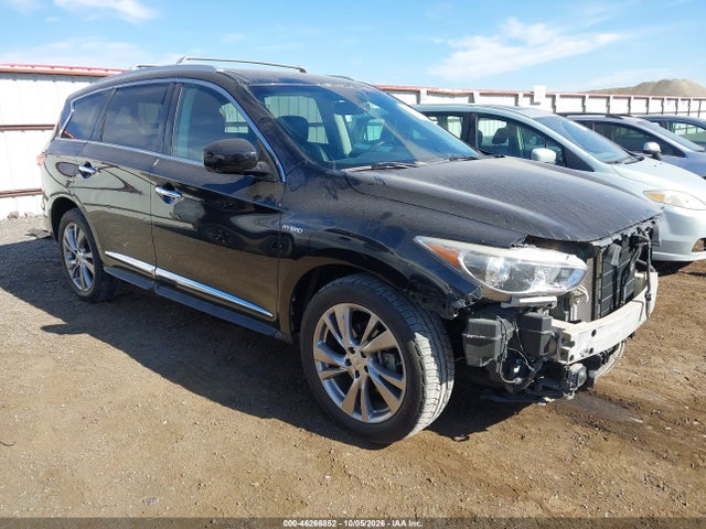 2014 Infiniti Qx60 Hybrid მანქანა იყიდება აუქციონზე, vin: 5N1CL0MM5EC516504, აუქციონის ნომერი: 46266852