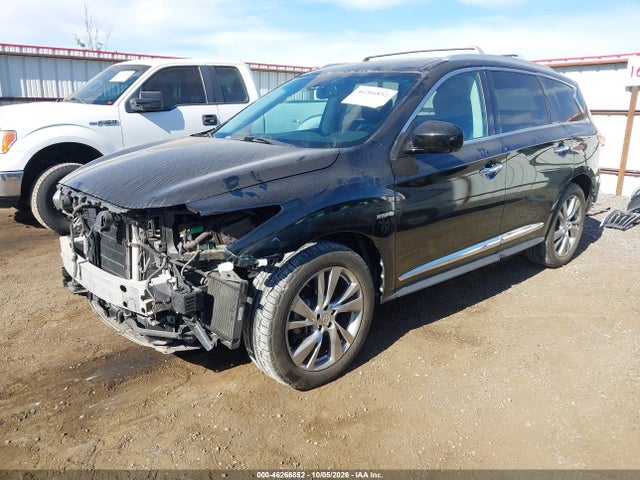 2014 Infiniti Qx60 Hybrid მანქანა იყიდება აუქციონზე, vin: 5N1CL0MM5EC516504, აუქციონის ნომერი: 46266852