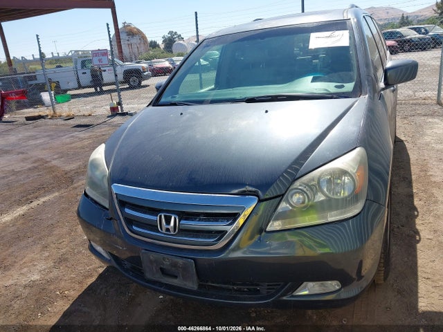 2005 Honda Odyssey Touring მანქანა იყიდება აუქციონზე, vin: 5FNRL38825B092666, აუქციონის ნომერი: 46266864