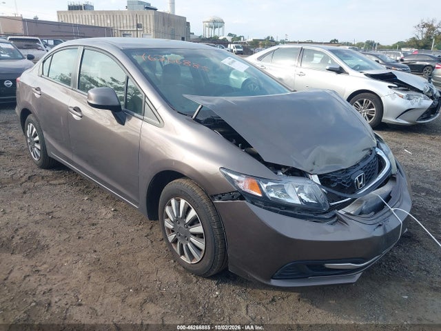2013 Honda Civic Lx მანქანა იყიდება აუქციონზე, vin: 19XFB2F58DE255396, აუქციონის ნომერი: 46266885
