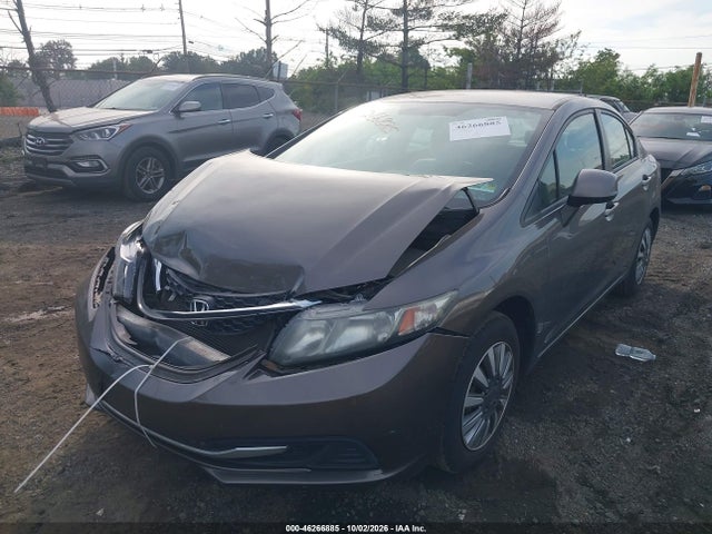 Продажа на аукционе авто 2013 Honda Civic Lx, vin: 19XFB2F58DE255396, номер лота: 46266885