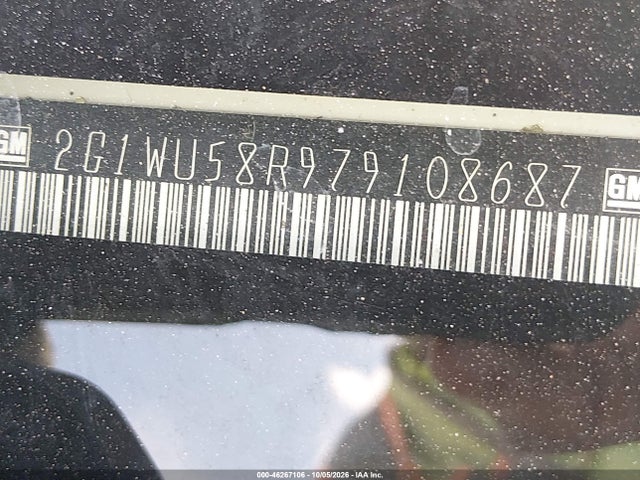 46267106 :رقم المزاد ، 2G1WU58R979108687 vin ، 2007 Chevrolet Impala Ltz مزاد بيع