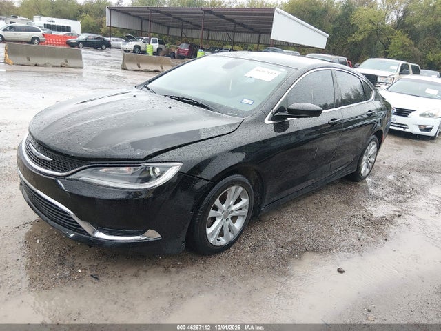 2015 Chrysler 200 Limited მანქანა იყიდება აუქციონზე, vin: 1C3CCCAB3FN597215, აუქციონის ნომერი: 46267112