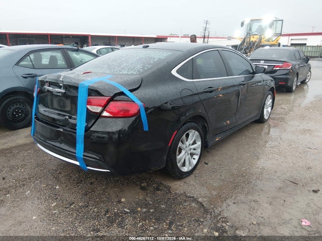 2015 Chrysler 200 Limited მანქანა იყიდება აუქციონზე, vin: 1C3CCCAB3FN597215, აუქციონის ნომერი: 46267112