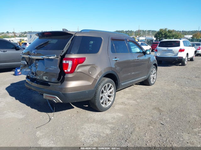 2016 Ford Explorer Limited მანქანა იყიდება აუქციონზე, vin: 1FM5K8F88GGC63880, აუქციონის ნომერი: 46267168