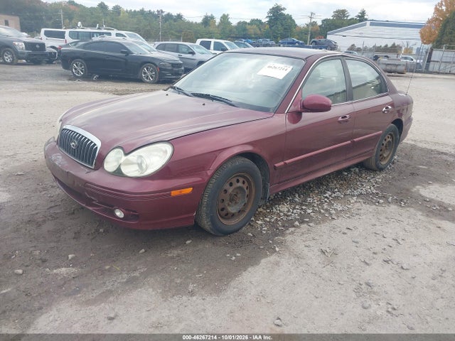 2003 Hyundai Sonata Base W/2.7l V6 მანქანა იყიდება აუქციონზე, vin: KMHWF25H73A855193, აუქციონის ნომერი: 46267214