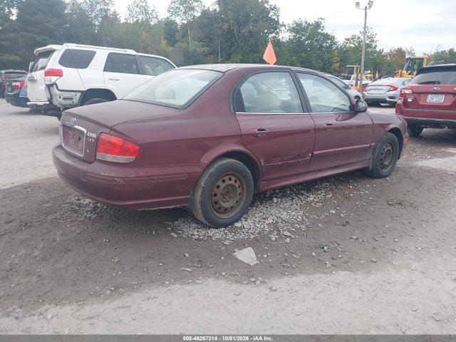 2003 Hyundai Sonata Base W/2.7l V6 მანქანა იყიდება აუქციონზე, vin: KMHWF25H73A855193, აუქციონის ნომერი: 46267214