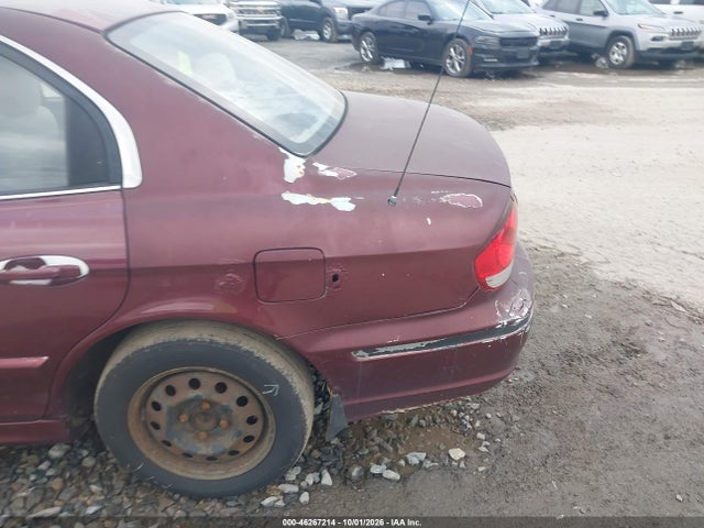 2003 Hyundai Sonata Base W/2.7l V6 მანქანა იყიდება აუქციონზე, vin: KMHWF25H73A855193, აუქციონის ნომერი: 46267214