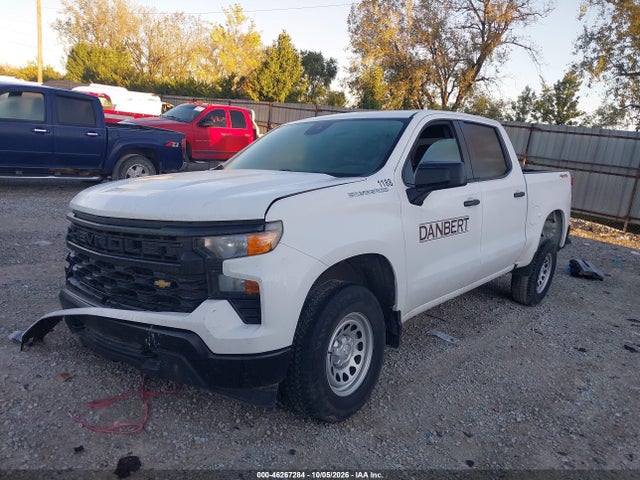 Aukcja sprzedaży 2023 Chevrolet Silverado 1500 4wd  Short Bed Wt, vin: 1GCUDAED5PZ295156, numer aukcji: 46267284