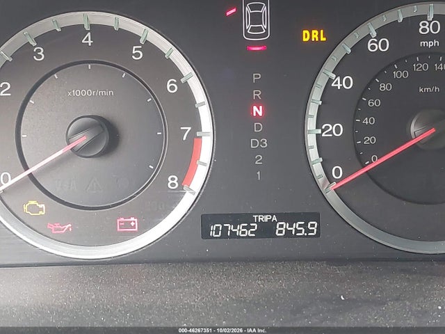 Aukcja sprzedaży 2009 Honda Accord 2.4 Ex, vin: 1HGCP26729A125664, numer aukcji: 46267351