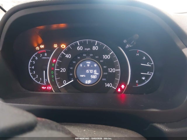 46267452 :رقم المزاد ، 5J6RM4H54GL029250 vin ، 2016 Honda Cr-v Ex مزاد بيع