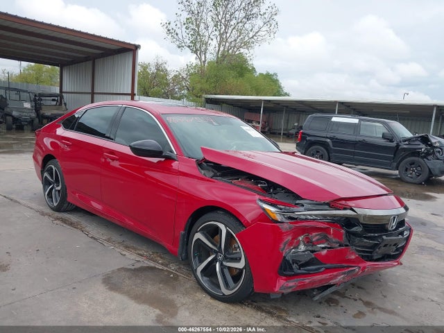 46267554 :رقم المزاد ، 1HGCV2F37NA011740 vin ، 2022 Honda Accord Sport 2.0t مزاد بيع