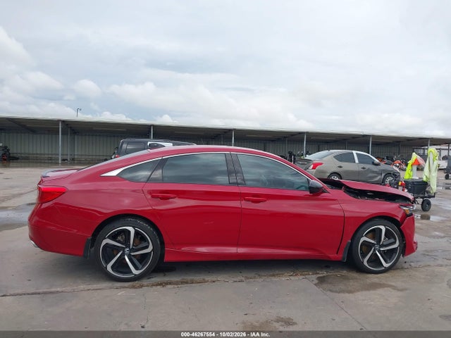 46267554 :رقم المزاد ، 1HGCV2F37NA011740 vin ، 2022 Honda Accord Sport 2.0t مزاد بيع