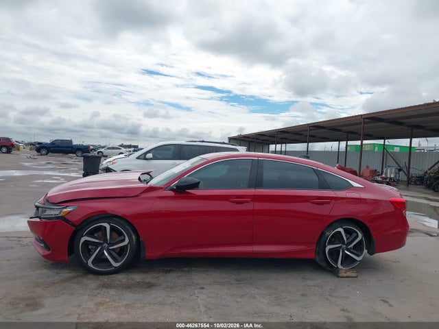 46267554 :رقم المزاد ، 1HGCV2F37NA011740 vin ، 2022 Honda Accord Sport 2.0t مزاد بيع