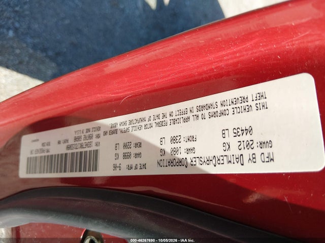 Aukcja sprzedaży 2007 Dodge Caliber R/t, vin: 1B3HE78K17D153090, numer aukcji: 46267690
