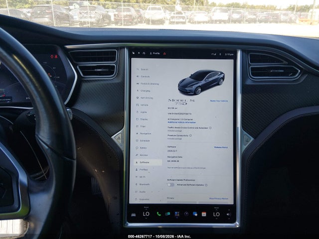 Продаж на аукціоні авто 2016 Tesla Model S 60d/70d/75d/85d/90d, vin: 5YJSA1E25GF158772, номер лоту: 46267717
