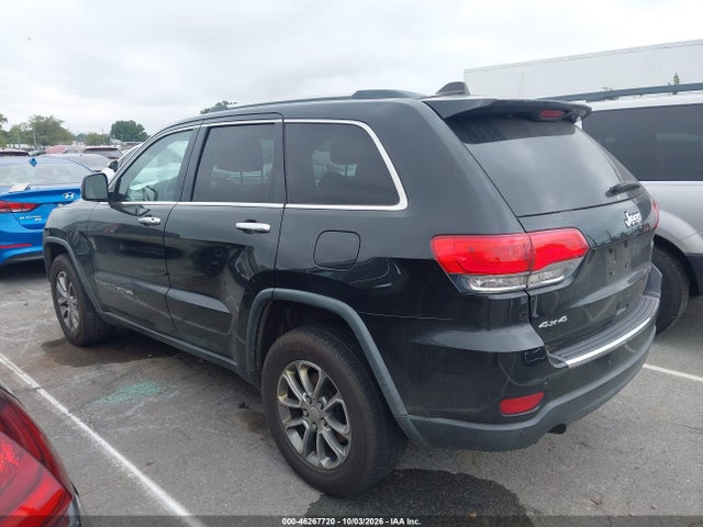2014 Jeep Grand Cherokee Limited მანქანა იყიდება აუქციონზე, vin: 1C4RJFBG9EC303012, აუქციონის ნომერი: 46267720