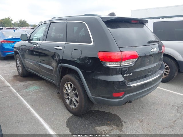 2014 Jeep Grand Cherokee Limited მანქანა იყიდება აუქციონზე, vin: 1C4RJFBG9EC303012, აუქციონის ნომერი: 46267720
