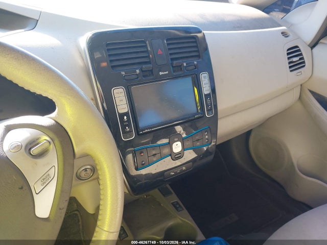 2012 Nissan Leaf Sl მანქანა იყიდება აუქციონზე, vin: JN1AZ0CP5CT024237, აუქციონის ნომერი: 46267749