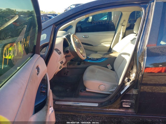 2012 Nissan Leaf Sl მანქანა იყიდება აუქციონზე, vin: JN1AZ0CP5CT024237, აუქციონის ნომერი: 46267749