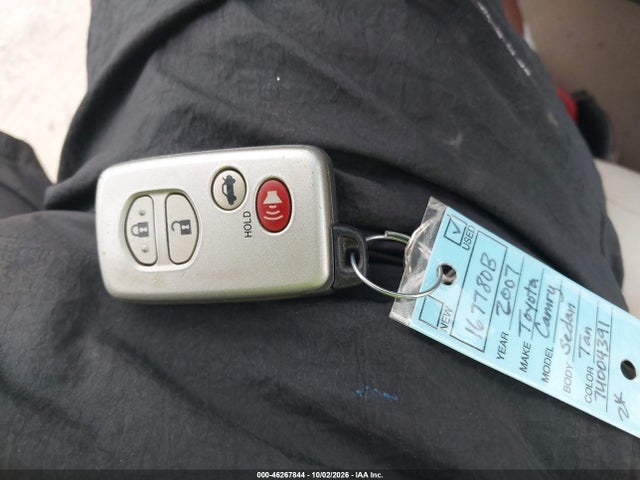 46267844 :رقم المزاد ، 4T1BB46K27U004391 vin ، 2007 Toyota Camry Hybrid مزاد بيع