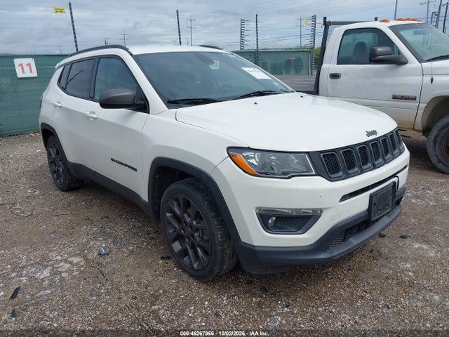 46267966 :رقم المزاد ، 3C4NJCEB3MT545830 vin ، 2021 Jeep Compass 80th Anniversary Fwd مزاد بيع