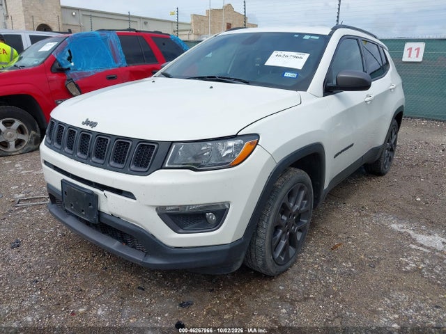 46267966 :رقم المزاد ، 3C4NJCEB3MT545830 vin ، 2021 Jeep Compass 80th Anniversary Fwd مزاد بيع