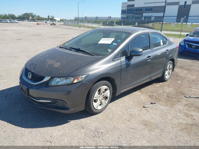 2013 Honda Civic Lx მანქანა იყიდება აუქციონზე, vin: 2HGFB2F50DH550739, აუქციონის ნომერი: 46268046