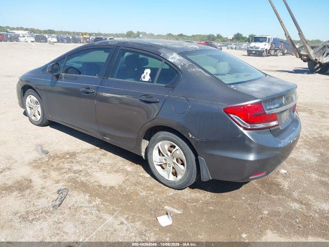 2013 Honda Civic Lx მანქანა იყიდება აუქციონზე, vin: 2HGFB2F50DH550739, აუქციონის ნომერი: 46268046