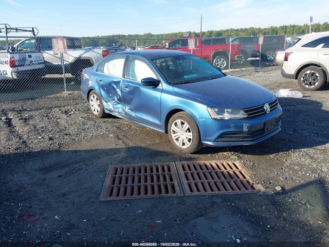 2017 Volkswagen Jetta 1.4t S მანქანა იყიდება აუქციონზე, vin: 3VW167AJ4HM245361, აუქციონის ნომერი: 46268068