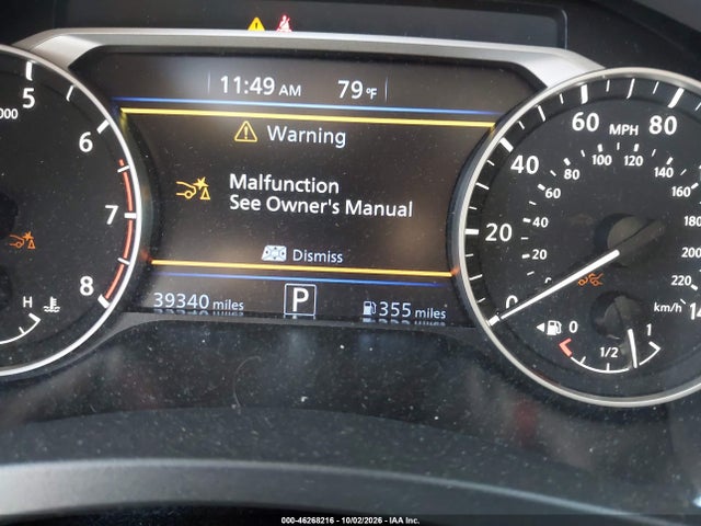 Продаж на аукціоні авто 2025 Nissan Altima Sv Fwd, vin: 1N4BL4DV9SN372087, номер лоту: 46268216