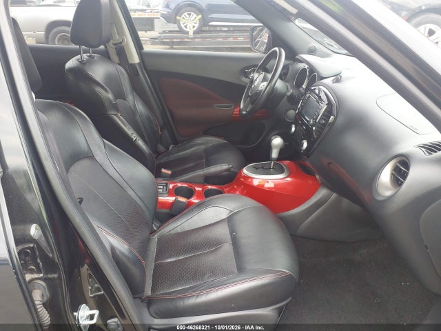 2015 Nissan Juke Sl მანქანა იყიდება აუქციონზე, vin: JN8AF5MV5FT550229, აუქციონის ნომერი: 46268321
