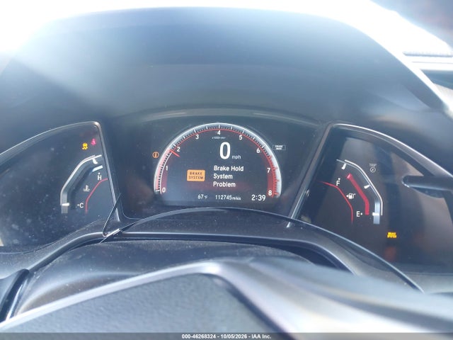 2018 Honda Civic Si მანქანა იყიდება აუქციონზე, vin: 2HGFC1E5XJH710209, აუქციონის ნომერი: 46268324
