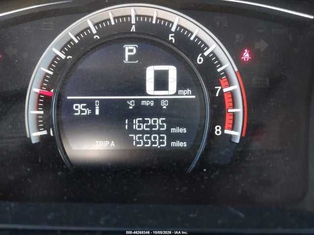 2016 Honda Civic Lx მანქანა იყიდება აუქციონზე, vin: 19XFC2F50GE082958, აუქციონის ნომერი: 46268346