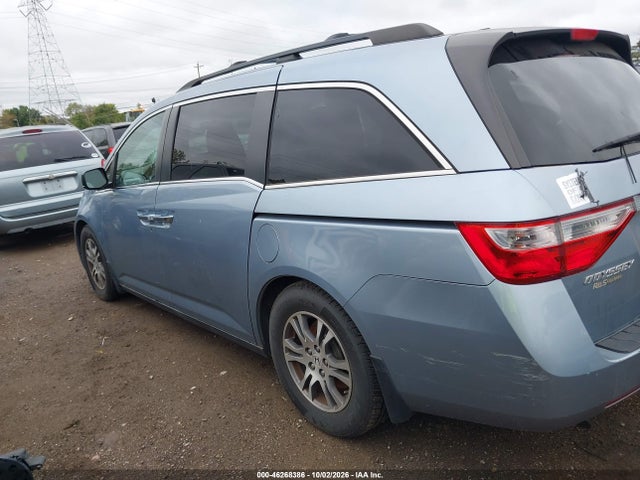 46268386 :رقم المزاد ، 5FNRL5H68BB012938 vin ، 2011 Honda Odyssey Ex-l مزاد بيع